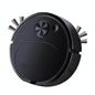 Smart Usb Charging Robot Vacuum for Family Cleaning - Black