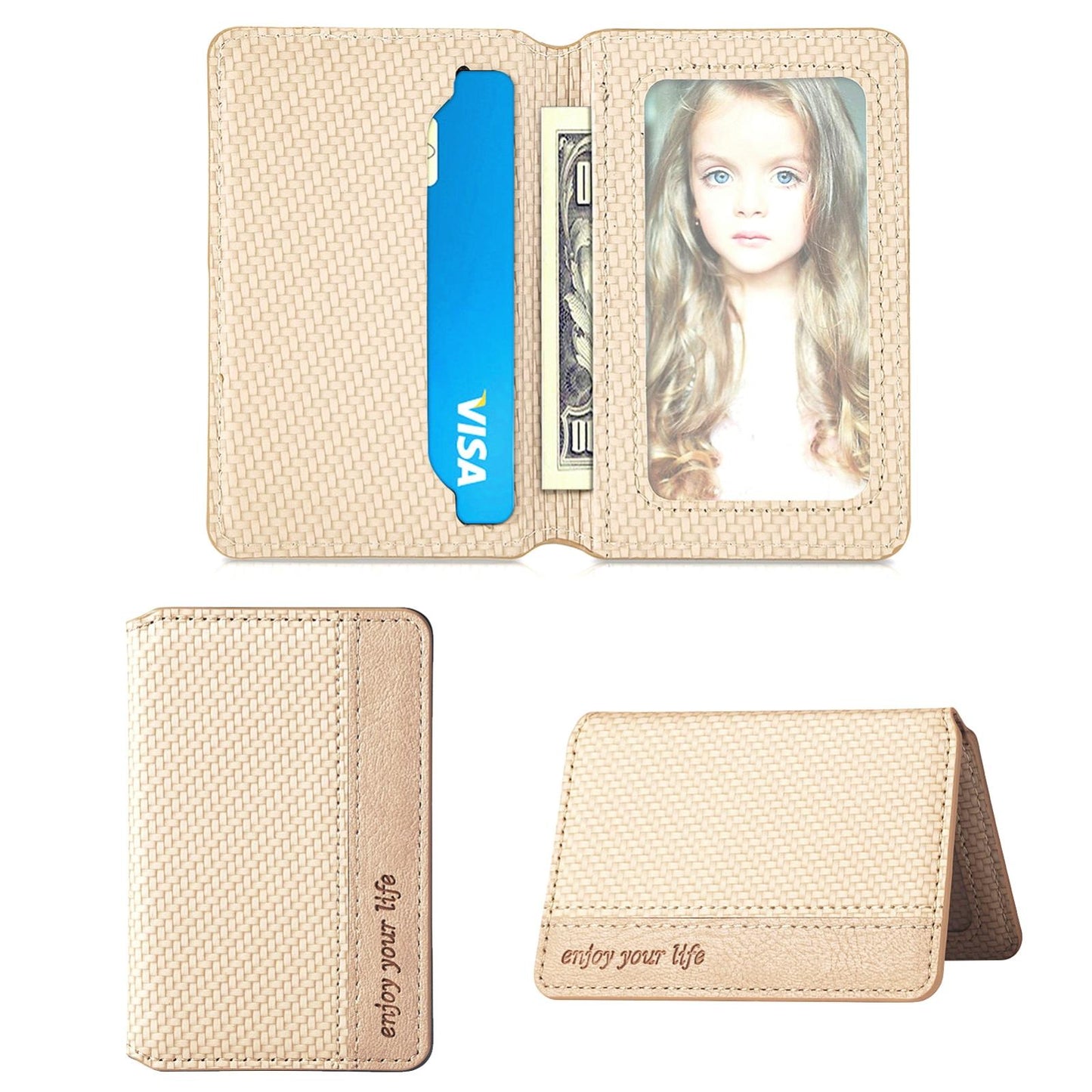 Universal Phone Card Holder With Bracket Multifunctional - Green