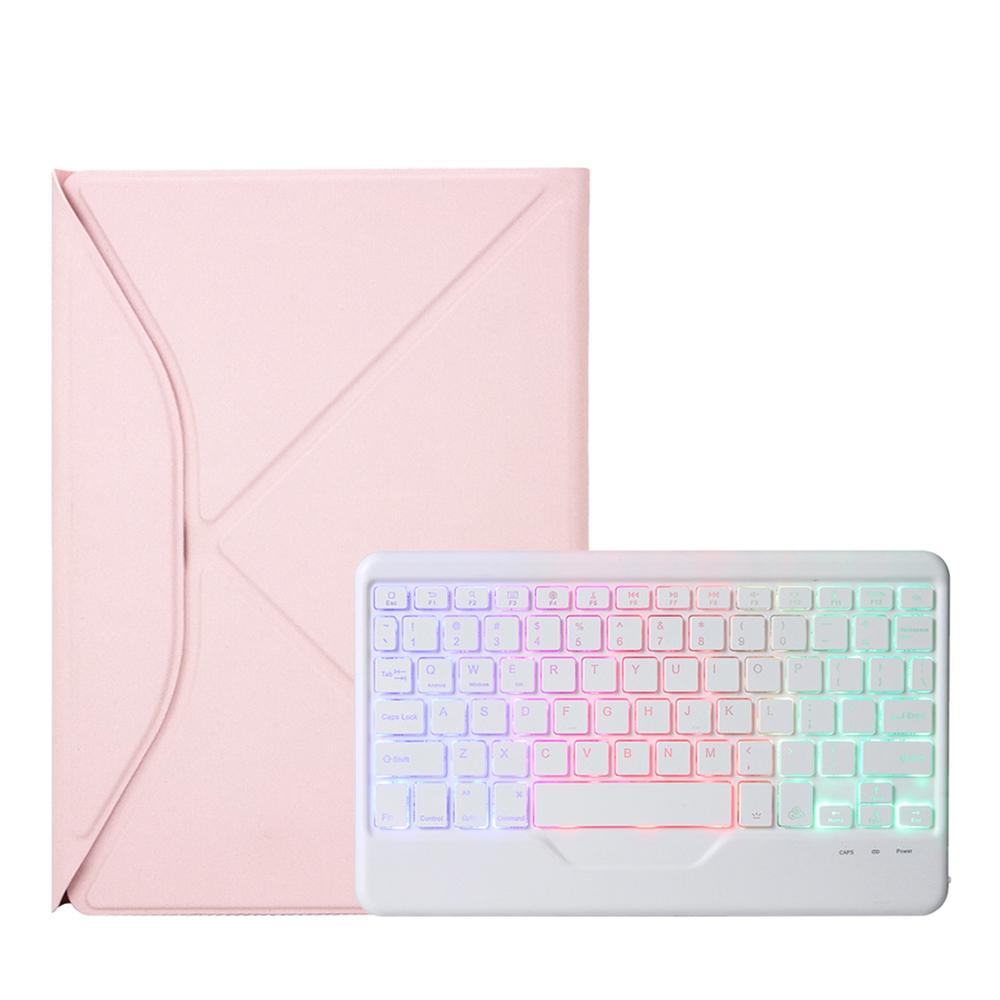 Bluetooth Keyboard Leather Case For Ipad Pro 11 - Backlit With Pen Slot - Green