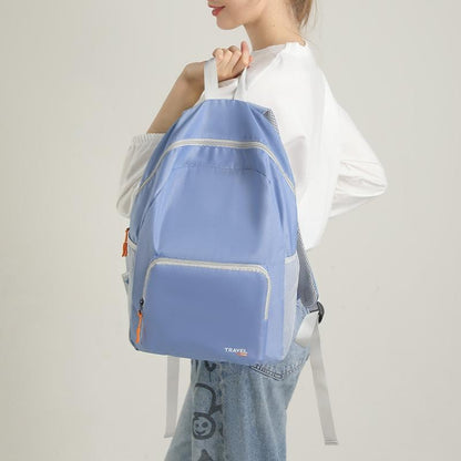 Foldable Sports Backpack For Mountaineering - Pink