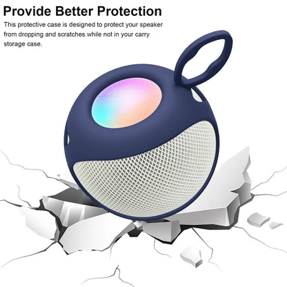 Soft Silicone Protective Cover for Apple Homepod Mini Speaker - Dark Green