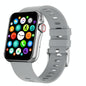 1.6 Inch Waterproof Smart Watch With Ips Colour Screen Sport Sleep Heart Rate Monitoring - Grey
