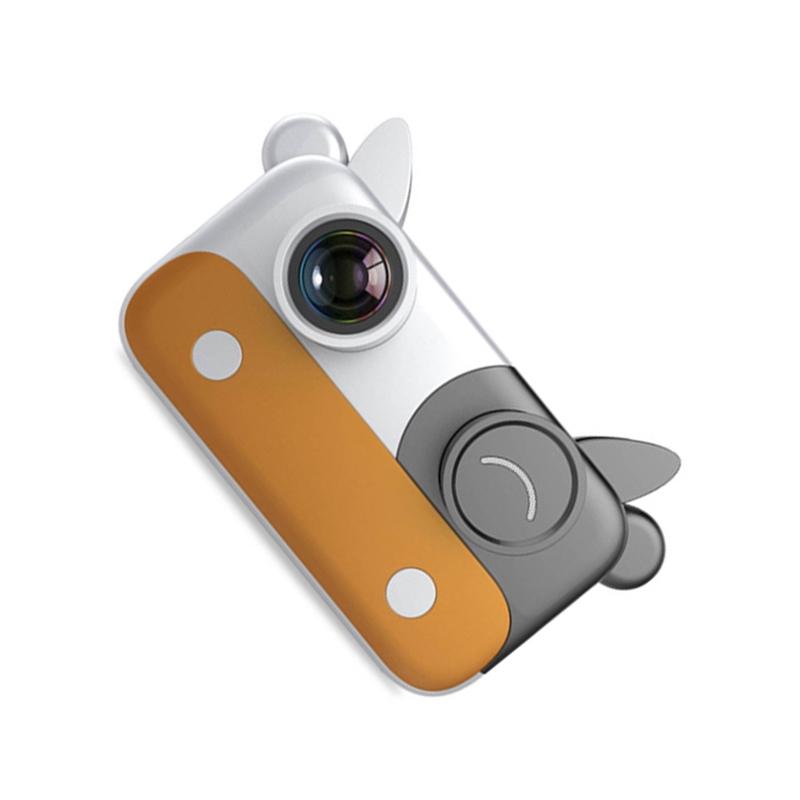 Mini Cartoon Digital Camera for Kids with Wifi - Brown