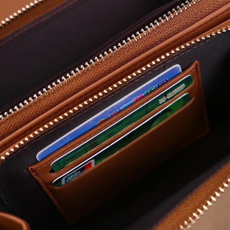 Large Capacity Multi Function Women Wallet - Blue
