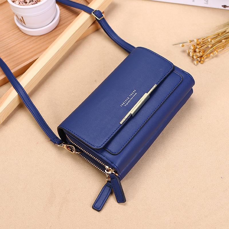 Large Capacity Multi Function Women Wallet - Blue