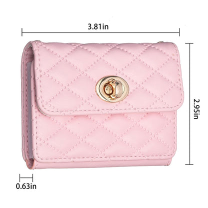 Horizontal Card Bag Mobile Phone Back Sticker With Metal Buckle - Black