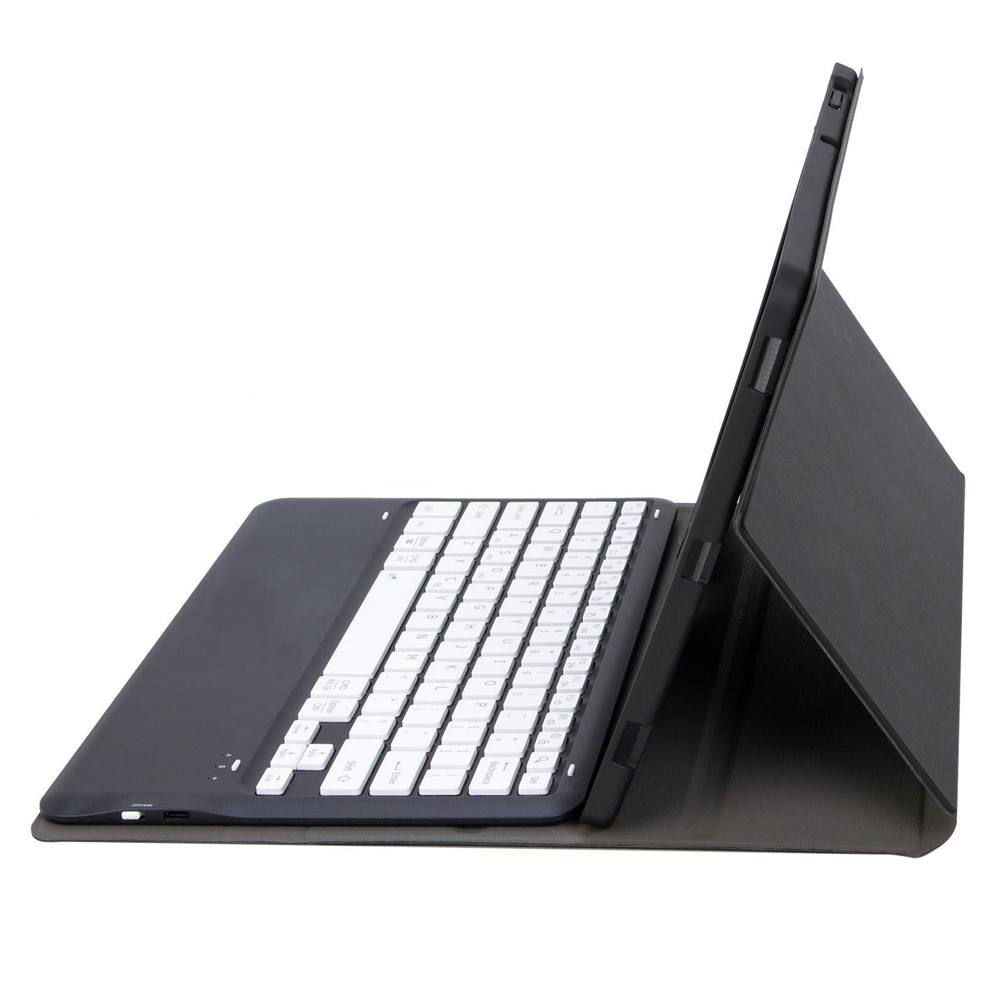 Detachable Bluetooth Keyboard Leather Case For Ipad Pro 12.9 2021 / 2020 / 2018 With Pen Slot - Dark Green