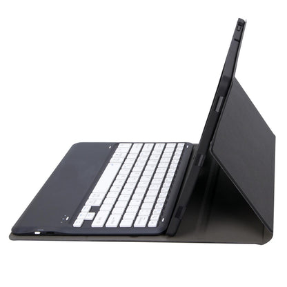 Detachable Bluetooth Keyboard Leather Case For Ipad Pro 12.9 2021 / 2020 / 2018 With Pen Slot - Dark Green