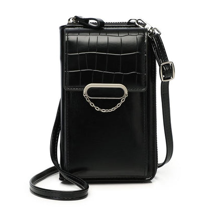 Versatile Women Crossbody Wallet For Phones - Apricot