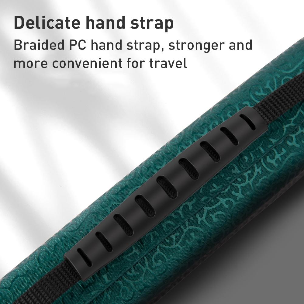 Nintendo Switch Storage Bag With Dragon Claw Pattern - Silver