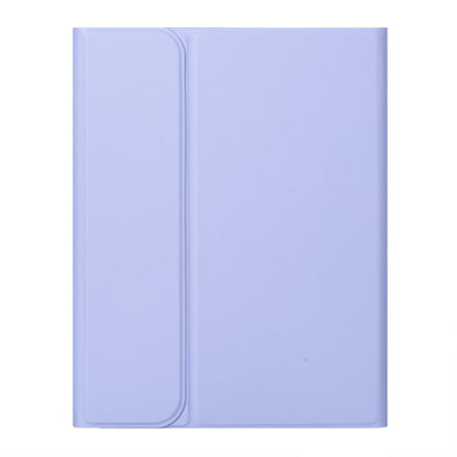 2022 Ipad 10.9 Touch Keyboard Leather Case With Pen Slot - Dark Green