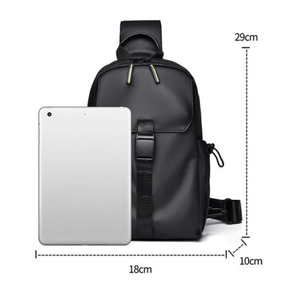 2023 Large Capacity Waterproof Crossbody Chest Bag For Cycling & Sports - Blue
