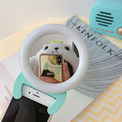 Portable Handheld Live Light for Mobile Self-timer - Yellow