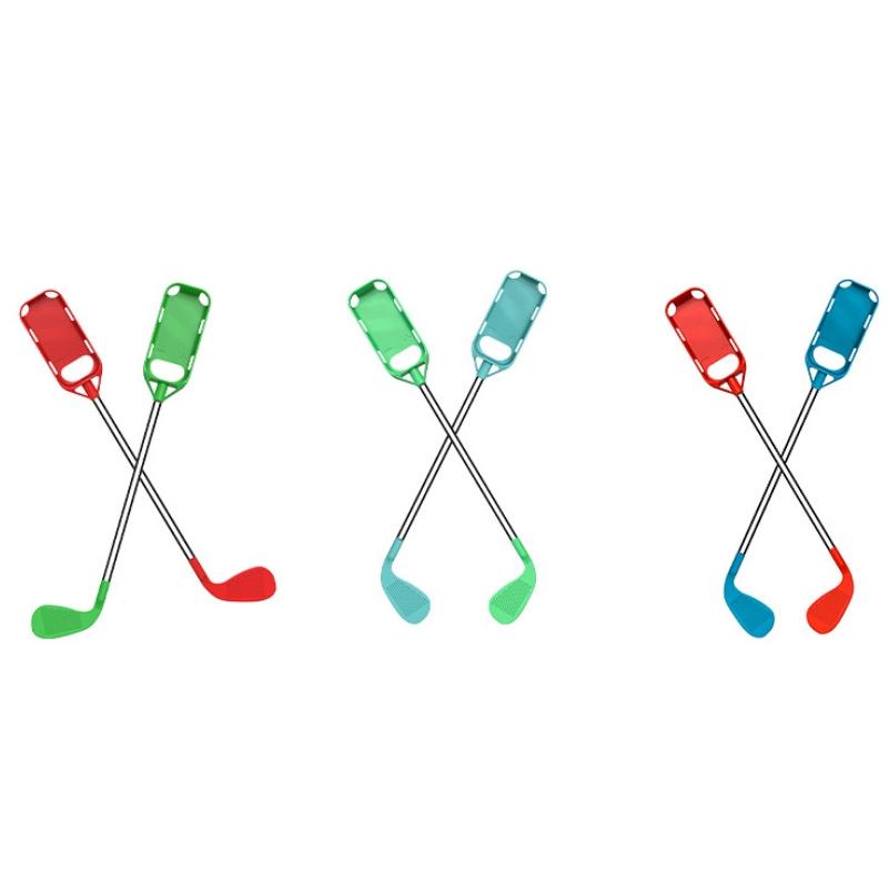 Game-Ready Golf Grips By Iplay Hbs - Switch Up Your Game - Mario Red + Luigi Green
