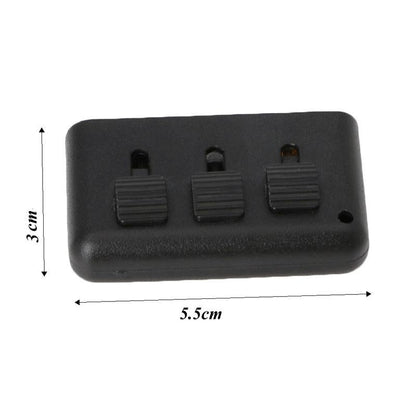 3-Piece Portable Golf Groove Cleaning Brush - Black