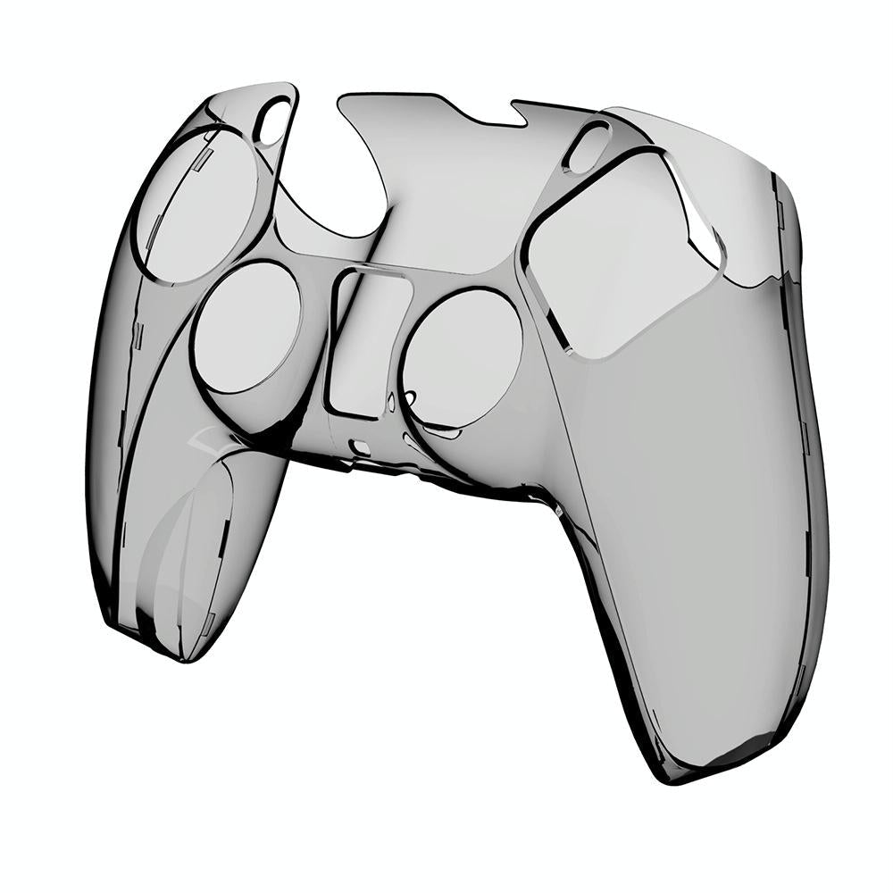 Protective Crystal Shell for Ps5 Wireless Controller - Transparent Red