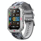 Smart Bracelet With Sleep Detection And Silicone Strap - Bt5.2 - Camo Silver