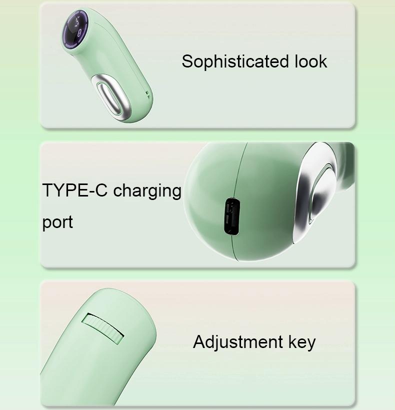 Handheld Sleep Aid For Home Physiotherapy Microcurrent Pulse Therapy - Light Green