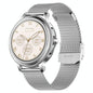 Smart Wristband With Waterproof Heart Rate And Blood Pressure Monitoring - Silver