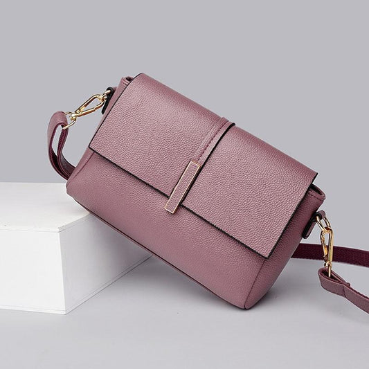 Spacious Women Shoulder Bag For Commuting - Purple