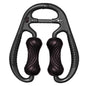Mike Spiral Line Foam Roller For Muscle Relaxation - Elegant Black