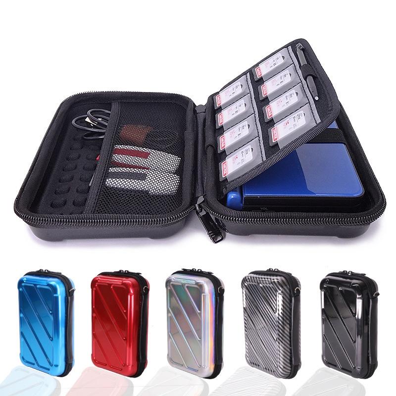 Versatile Hard Disk Case for Nintendo 3ds - Eva Material - Blue