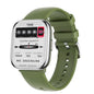 Waterproof Smart Watch With Blood Oxygen Monitoring - Ip68 - Green