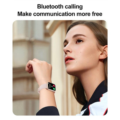 Waterproof Smart Watch With Blood Oxygen Monitoring - Ip68 - Green