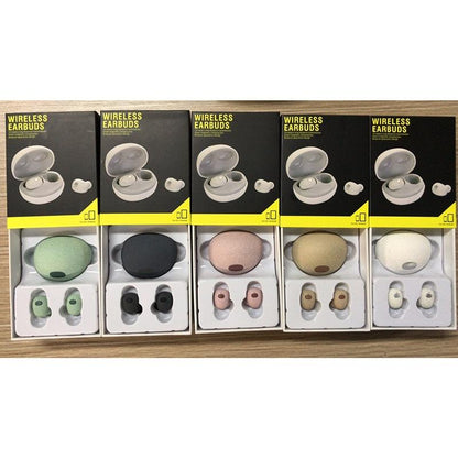 Wireless Bluetooth Earphones with 5d Sound and Magnetic Charging Box - Cherry Blossom Pink