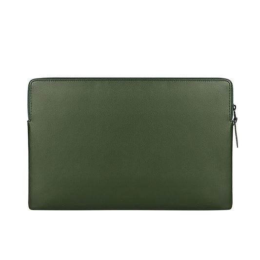 13.3 Inch Thin and Light Laptop Liner Bag with Pu Material - Armygreen