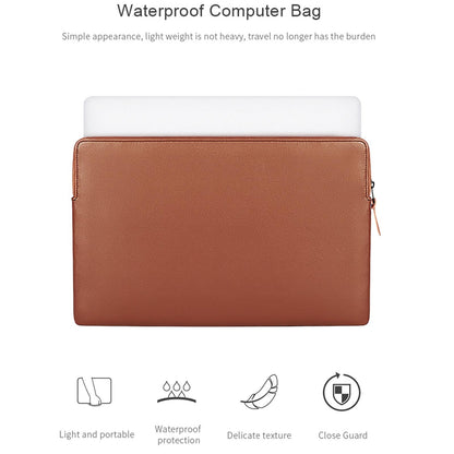 13.3 Inch Thin and Light Laptop Liner Bag with Pu Material - Armygreen