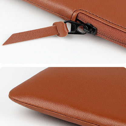 13.3 Inch Thin and Light Laptop Liner Bag with Pu Material - Armygreen