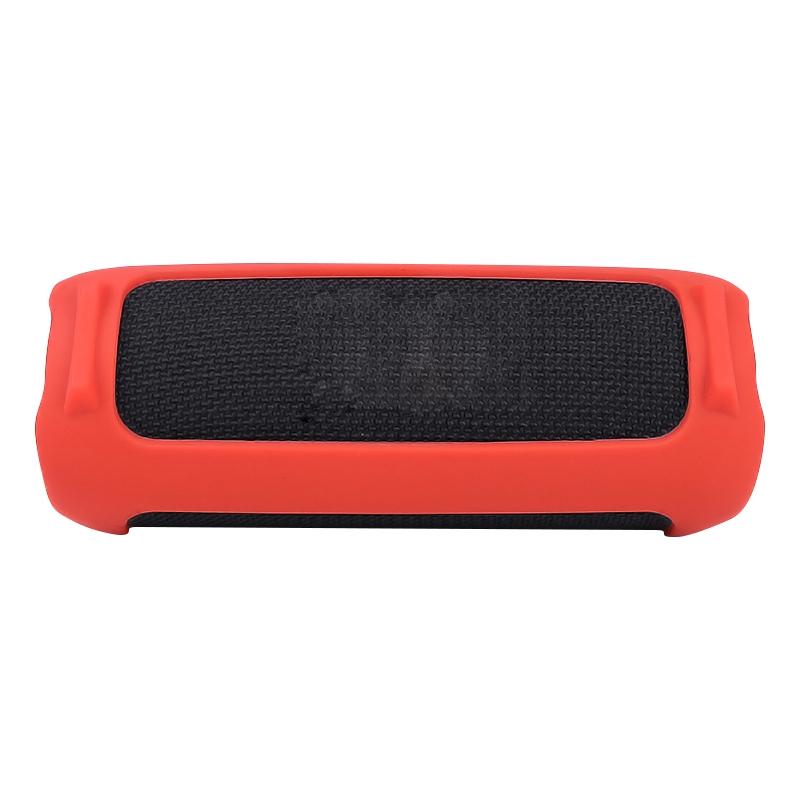 Portable Silicone Case with Shoulder Strap for Jbl Flip 6 Speaker - Blue