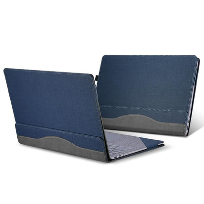 Versatile 13.5 Leather Laptop Sleeve for Microsoft Surface - Multi-functional - Business Brown