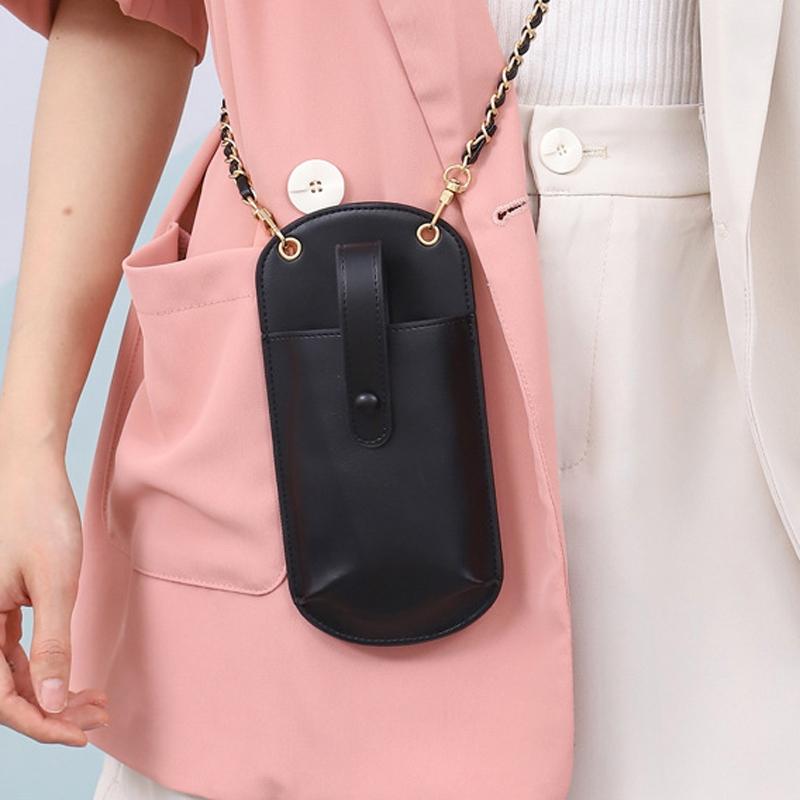 Compact Cell Phone Crossbody Bag - Purple