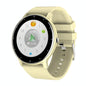 1.28 Inch Touch Screen Ip67 Waterproof Smart Watch Support Blood Pressure Monitoring / Sleep Monitoring / Heart Rate Monitoring - Gold