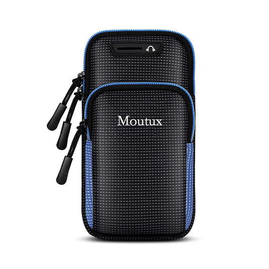 Waterproof Running Arm Bag For Outdoor Sports - Blue