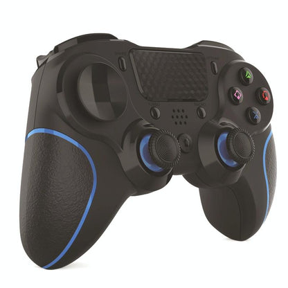 Bluetooth Gamepad for Ps4 Pro with Dual Vibration and Six-axis Control - Black White