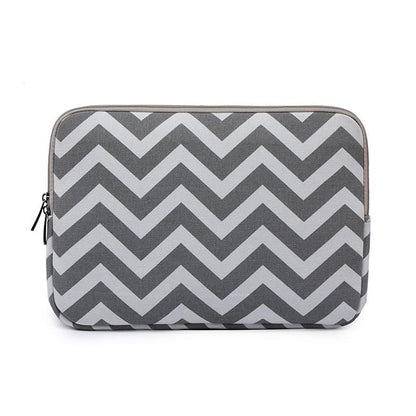 10 Wavy Pattern Notebook Liner Bag - Wavy Design - Light Green