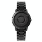 Bezel-free Magnetic Ball Watch - Men Design - Black Steel Strip
