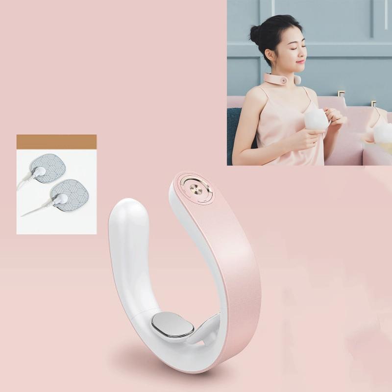 Intelligent Shoulder & Neck Massager Pgg Cervical Spine Physiotherapy With Heat & Multi-Function Design - Blue