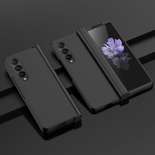 Foldable Skin Feel Case for Samsung Galaxy z Fold 4 / 5g - Black