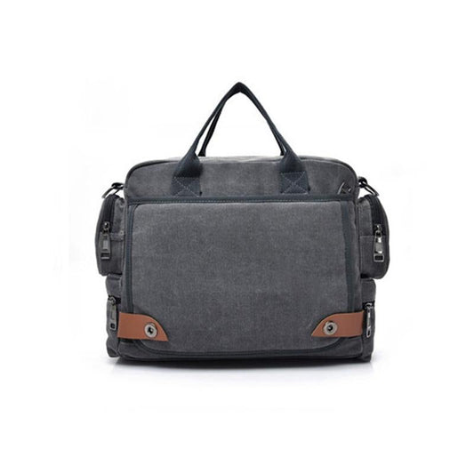 Waterproof Outdoor Laptop Bag Single Shoulder - Dark Gray