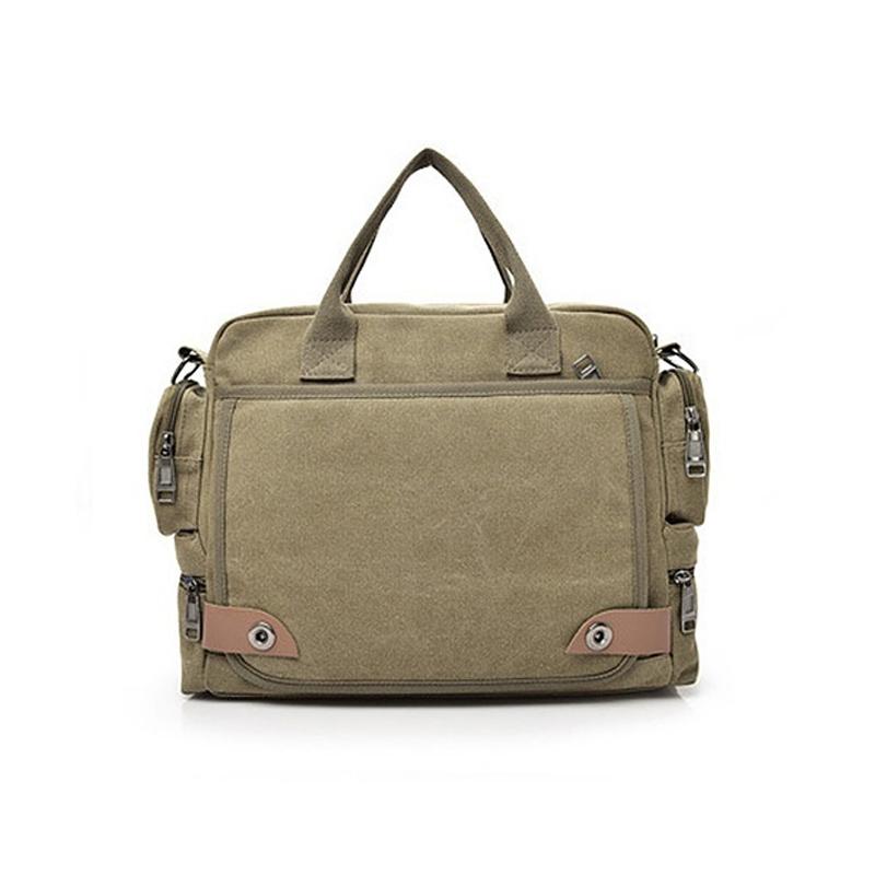 Waterproof Outdoor Laptop Bag Single Shoulder - Dark Gray
