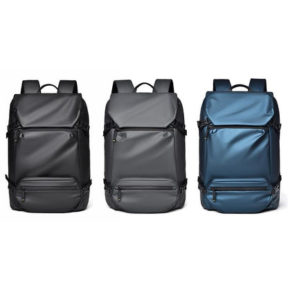 Travel Backpack for Men - Compact and Durable - Dark Blue