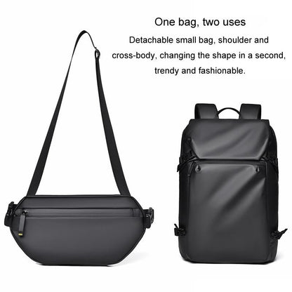 Travel Backpack for Men - Compact and Durable - Dark Blue