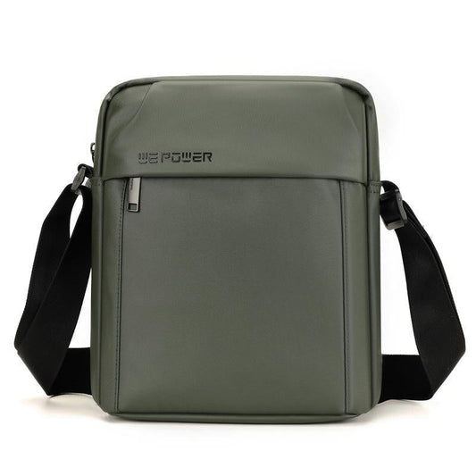 Large Capacity Men Messenger Bag For Travel & Commuting - Amry Green