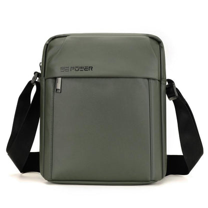 Large Capacity Men Messenger Bag For Travel & Commuting - Amry Green