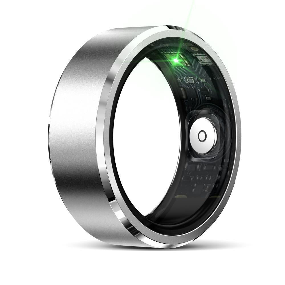 Smart Ring For Health Monitoring & Multiple Sports Modes - R5 Size 8 - Pink
