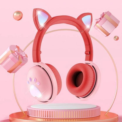 7.1 Surround Sound Cat Ear Gaming Headset With Mic - White
